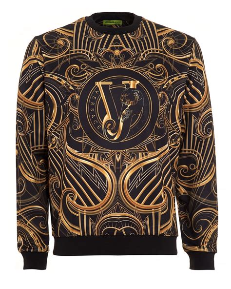 versace jeans men's sweatshirt